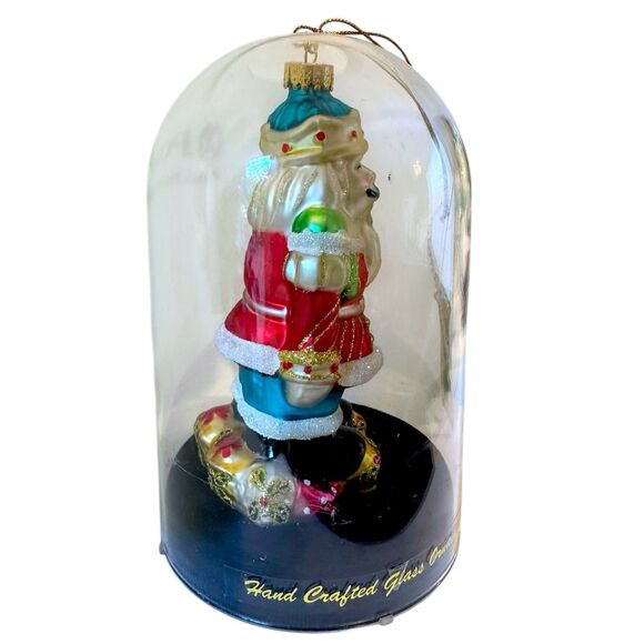 NEW Vintage HARRODS Limited Series Hand Crafted Nutcracker Glass Ornament 6" - Picture 2 of 11